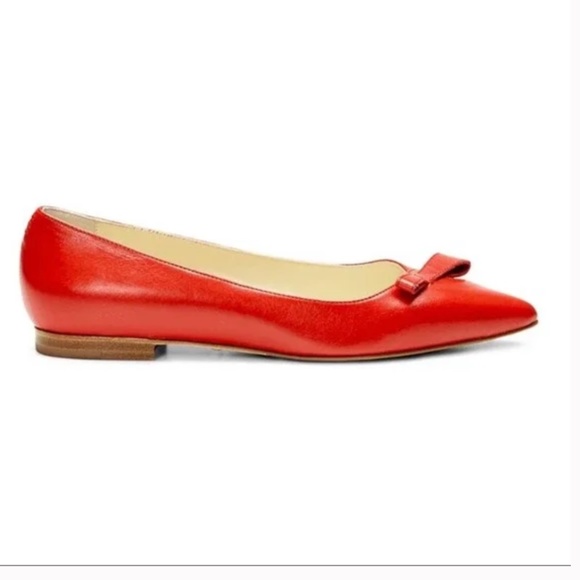 Sarah Flint Shoes - Pre-Owned Sarah Flint Natalie in Red Vacchetta Leather
